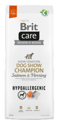 Brit Care Dog Hypoallergenic Dog Show Champion Salmon & Herring 12 kg