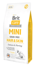 Brit Care Dog Mini Hair & Skin Grain-free Salmon & Herring 400 g
