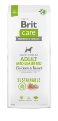 Brit Care Dog Sustainable Adult Medium Breed Chicken & Insect 3 kg