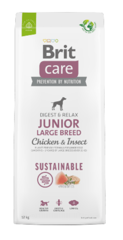 Brit Care Dog Sustainable Junior Large Breed Chicken & Insect 3 kg