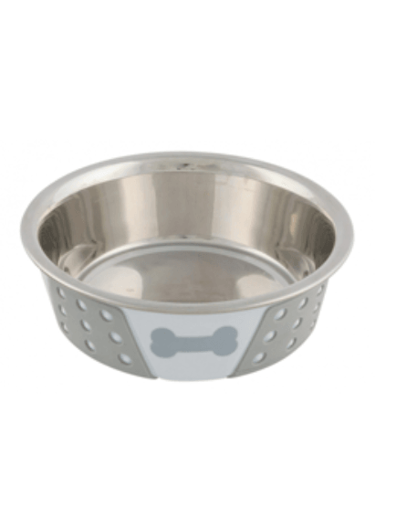 Trixie Comedouro Inox com Silicone