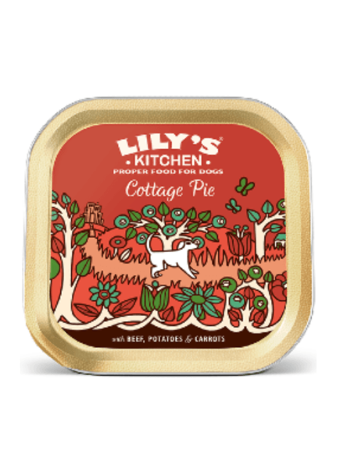 Ração húmida para Cão Lilys Kitchen Dog Cottage Pie Wet (Terrina) 10 x 150 g