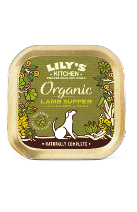 Ração húmida para Cão Lilys Kitchen Dog Organic Lamb Supper Wet