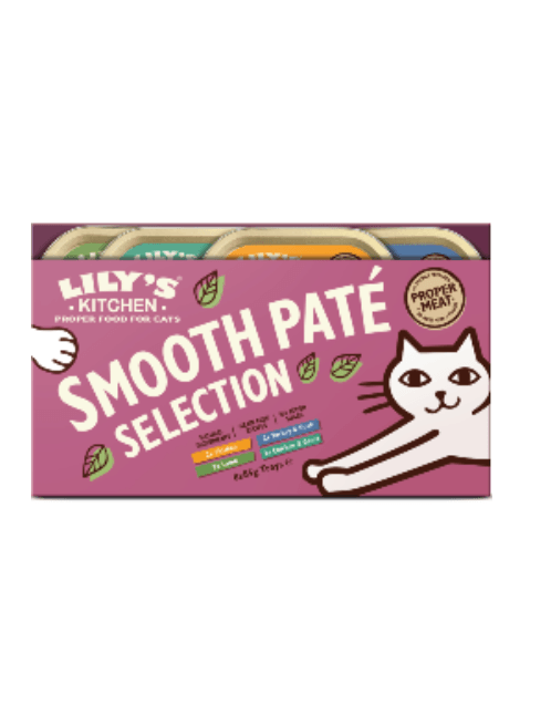 Ração húmida para Gatos Lilys Kitchen Cat Adult Smooth Paté Multipack Wet 8 x 85 g