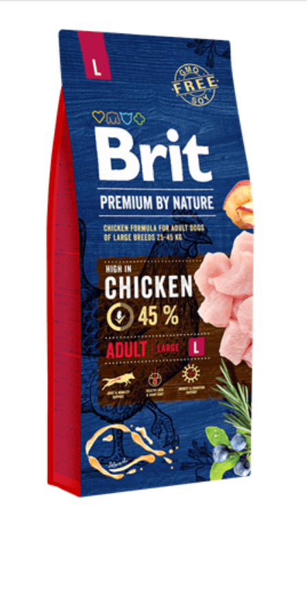 Ração para Cão Brit Premium by Nature Adult Large Dog 15 kg
