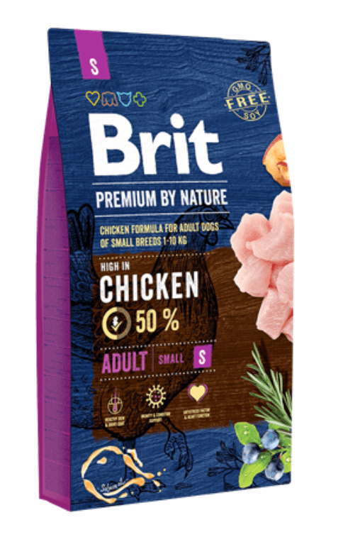 Ração para Cão Brit Premium by Nature Adult Small Dog 1 kg