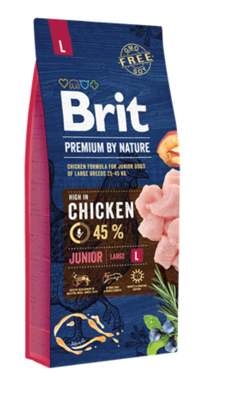 Ração para Cão Brit Premium by Nature Junior Large Dog 15 kg