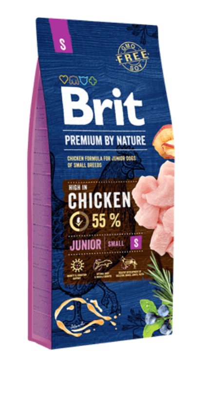 Ração para Cão Brit Premium by Nature Junior Small Dog 1 Kg