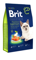 Ração para Gatos Brit Premium by Nature Cat Sterilized Salmon 300g